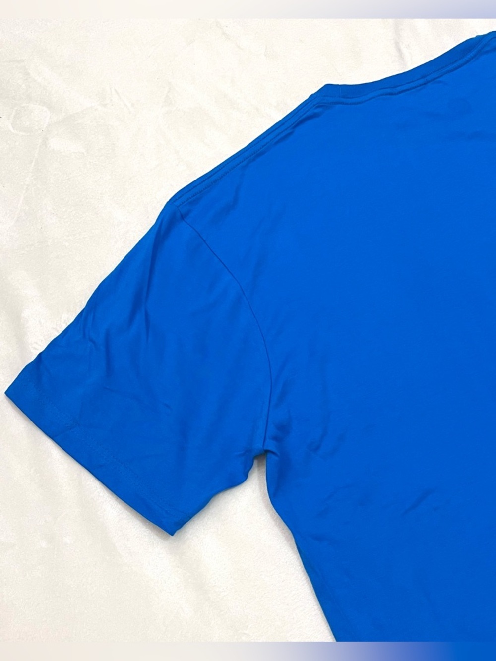 Neff Men's Graphic Logo Short Sleeve Tee in Bright Blue with Black Box T-shirt - Picture 15 of 16